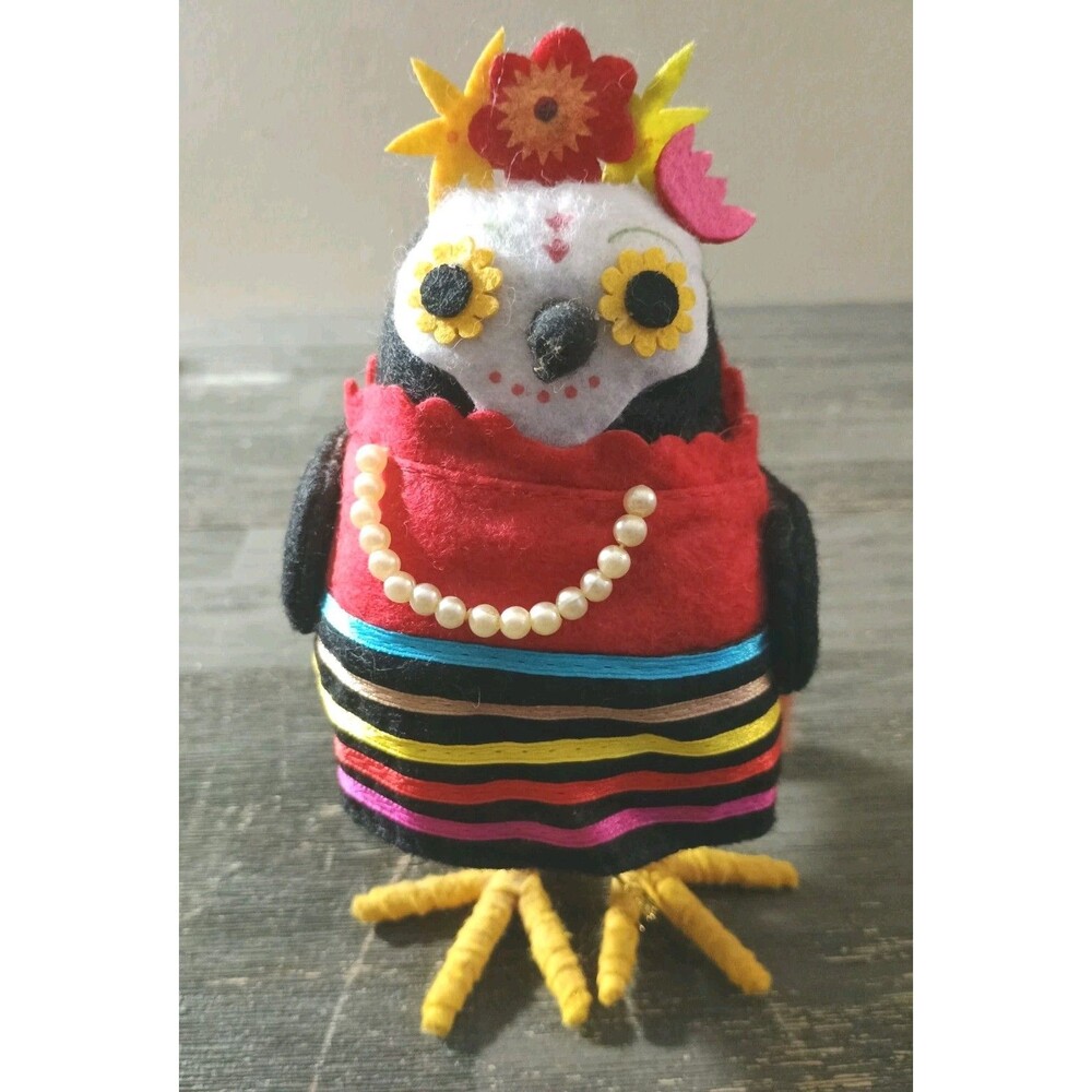 Hyde and Eek Bird Retired 2017 Cantante Day of the Dead Halloween Target W Tags